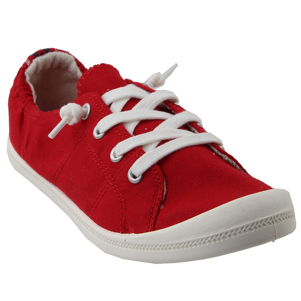 Madden Girl Baailey Red Womens Lace Up 
