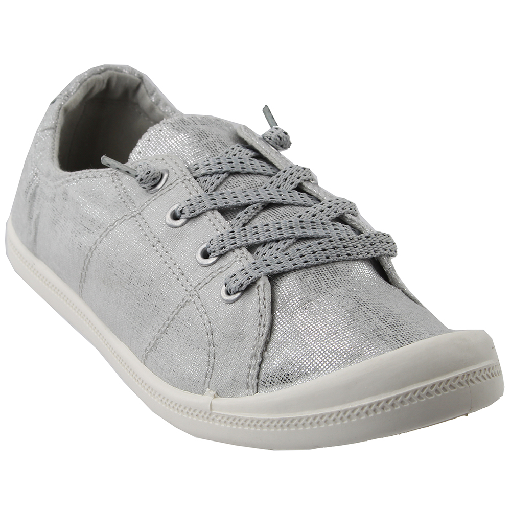Women's Madden Girl BAAILEY Light Grey Camo Lace-Up Athletic Sneaker Shoes 