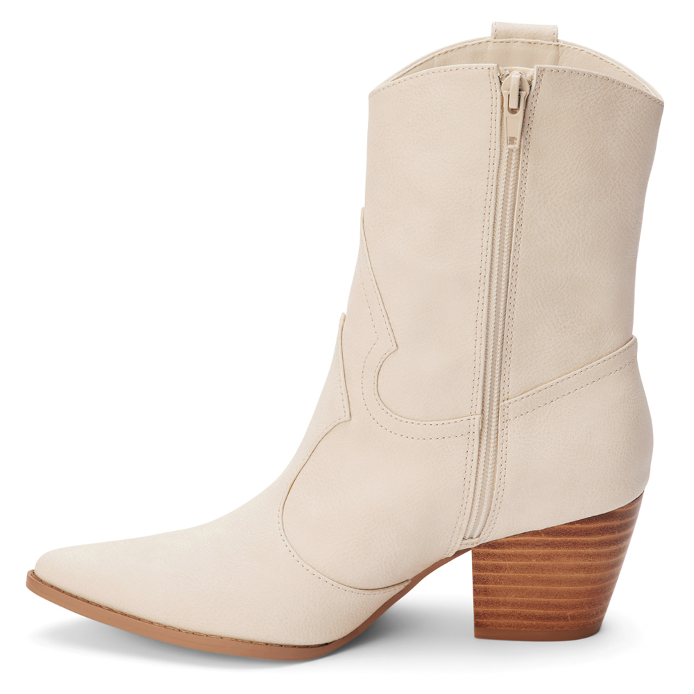 Shop White Womens COCONUTS by Matisse Bambi Pointed Toe Pull On Boots