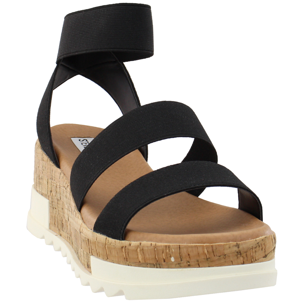 bandi black platform sandals