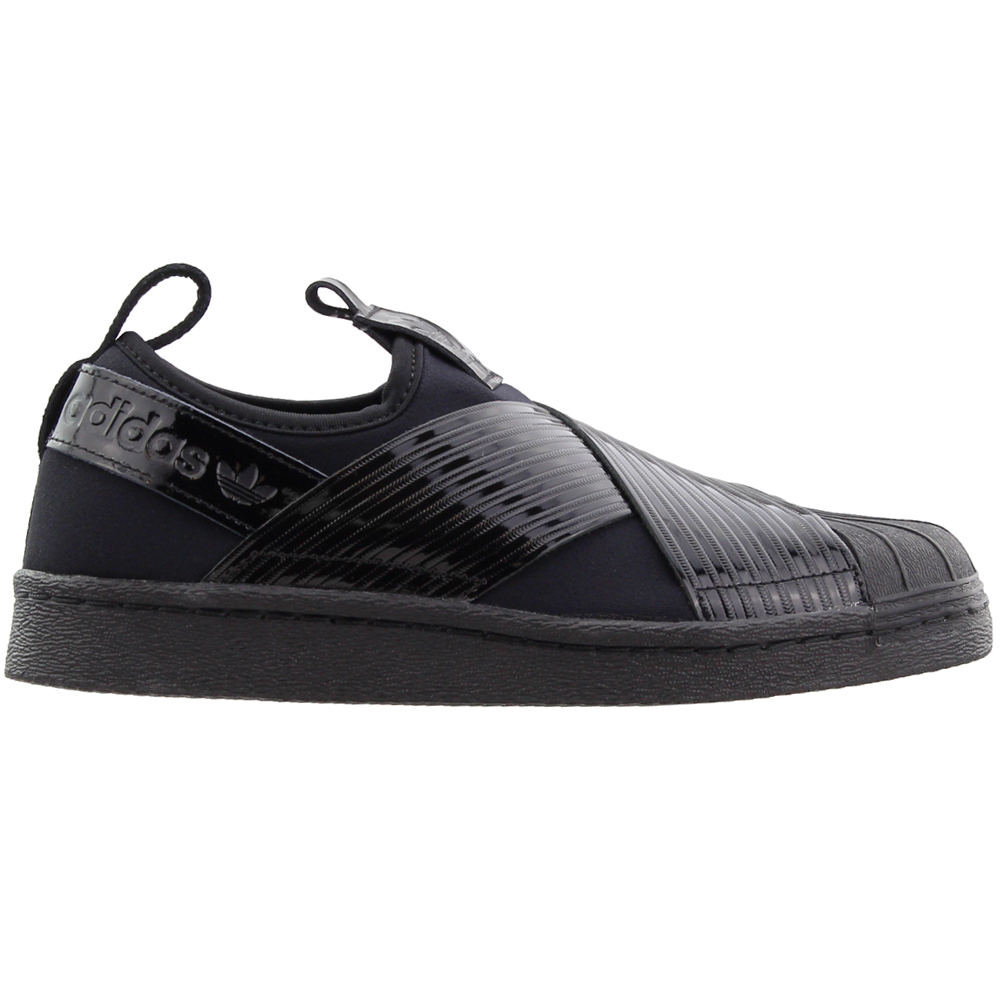 adidas superstar slip on zwart