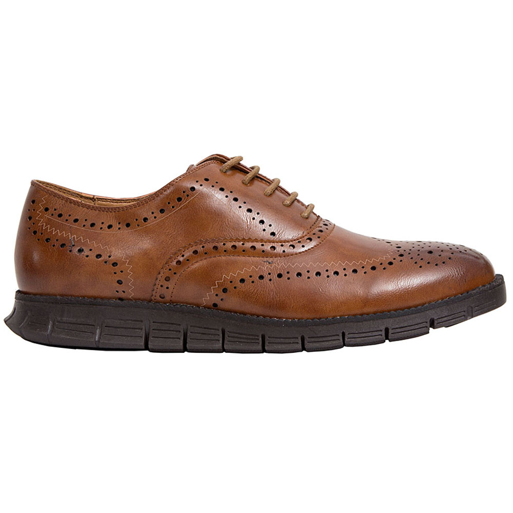 deer stags benton wingtip oxford