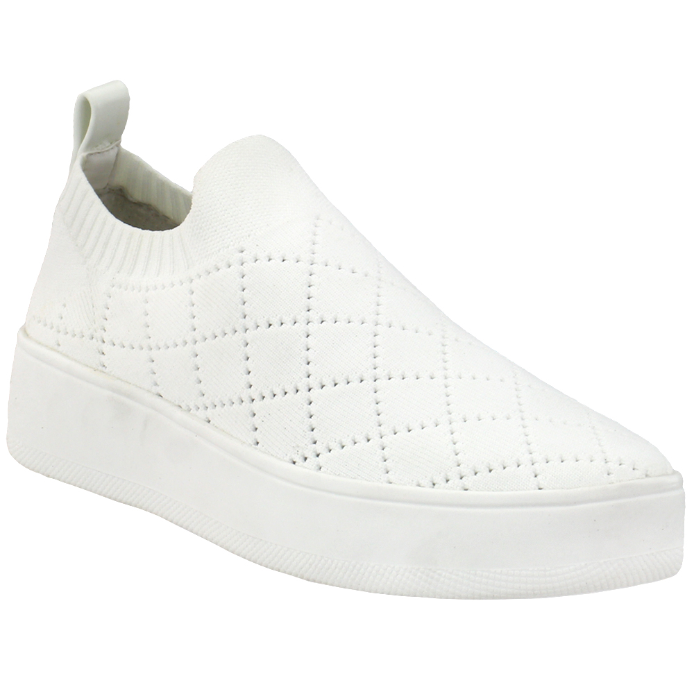 steve madden bequilt platform sneaker