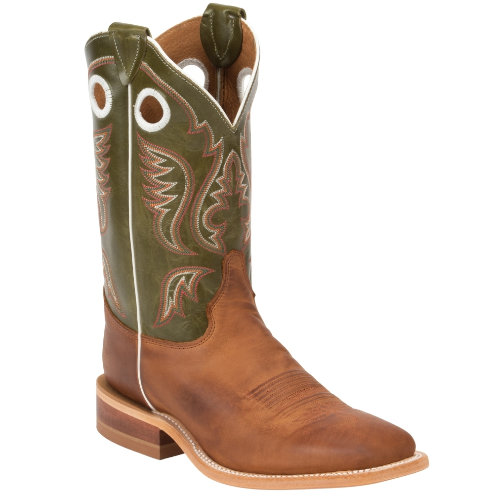 justin mens cowboy boots square toe