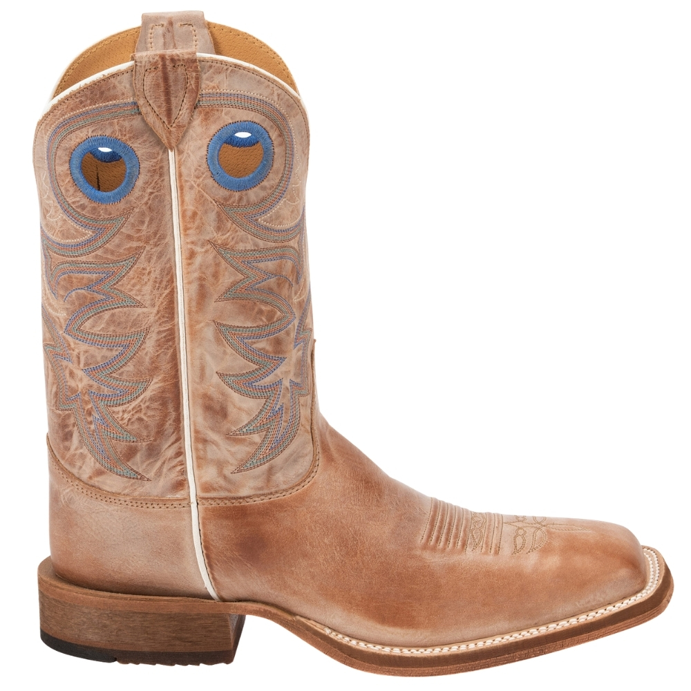 Br770 Justin Mens Caddo Summer Western Boot Wide Square Toe 