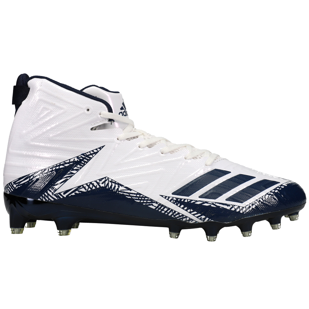 freak x carbon mid cleats white