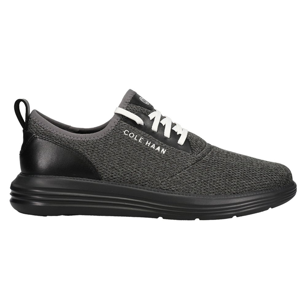 Cole Haan Grandsport Journey Lace Up Sneakers Casual Shoes Black- Mens- Size 7 M
