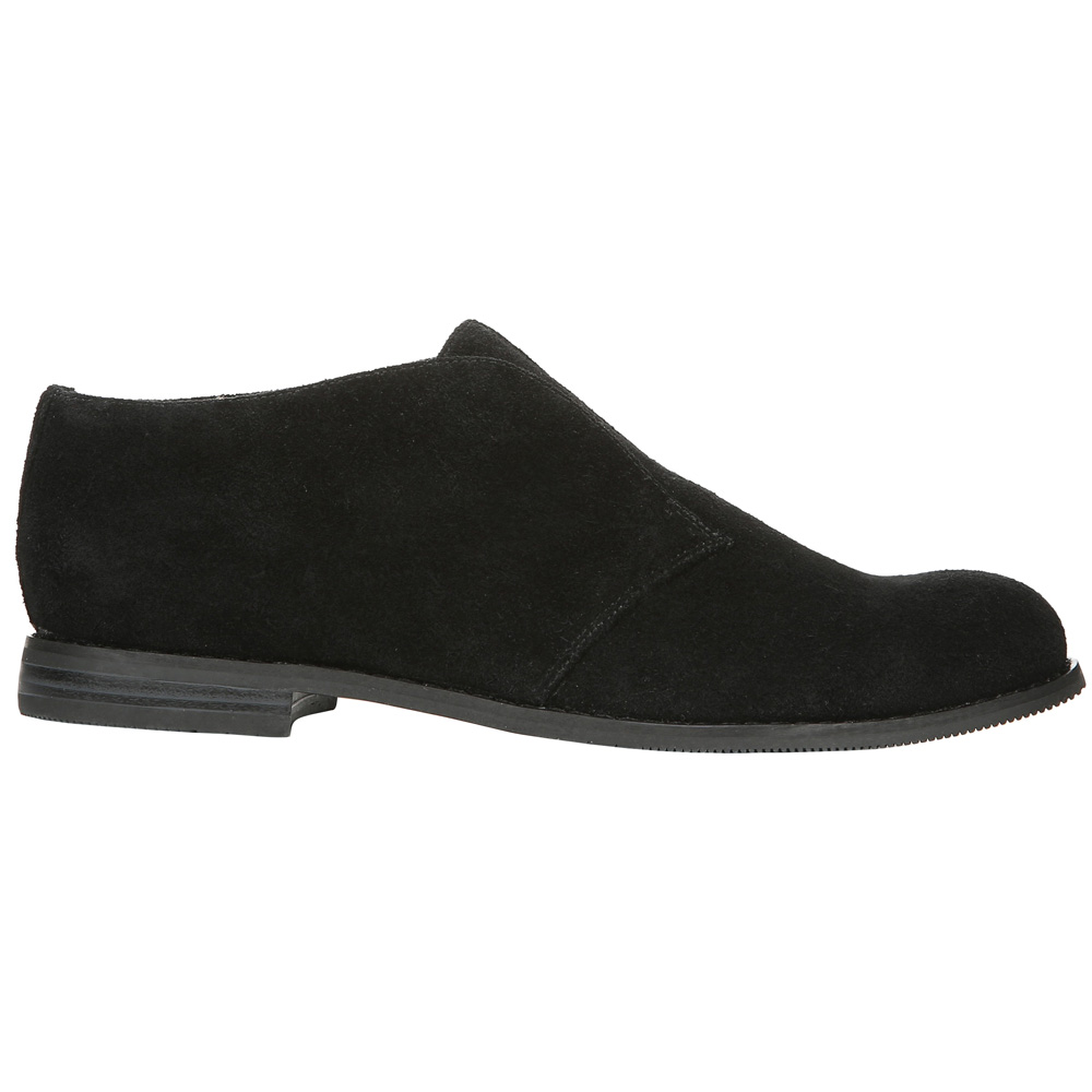 franco sarto black suede flats