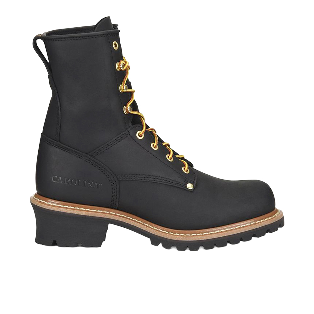Carolina Elm Unlined Electrical Soft Logger 8 Inch Work Boots
