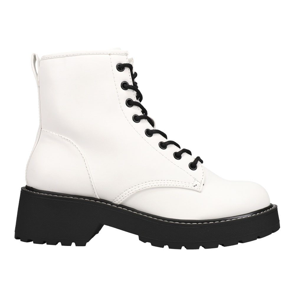 carra lace-up lug sole combat boots