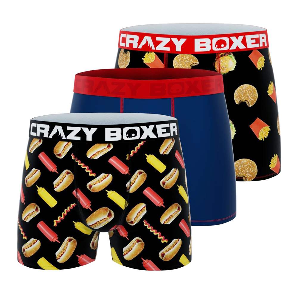 hot dog boxer shorts