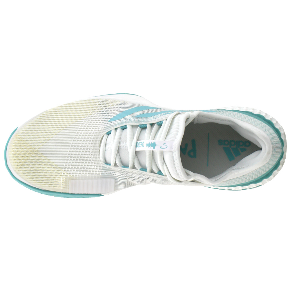 adidas adizero men's ubersonic 3 parley tennis shoes