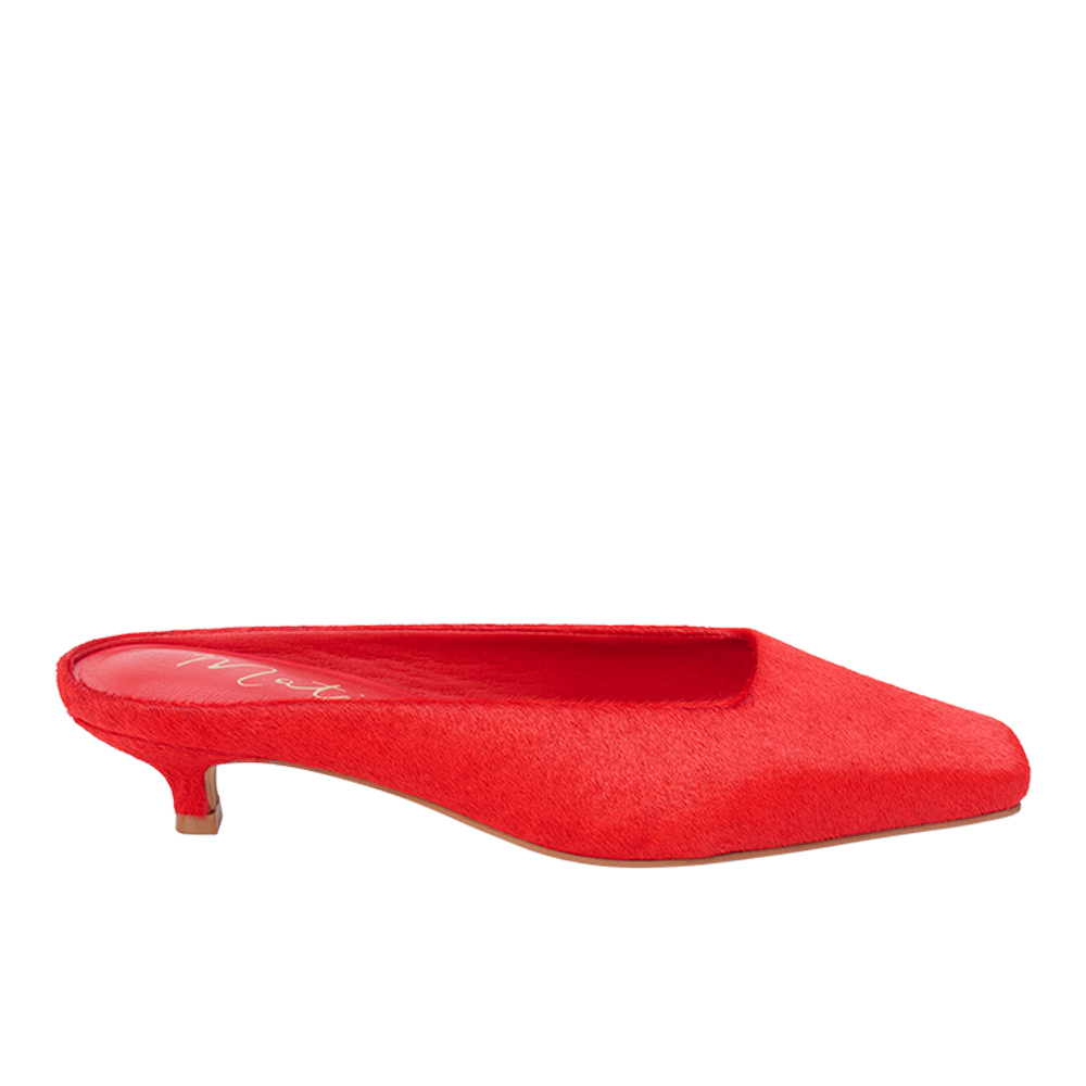 Matisse Classy Kitten Heel Mule Flats