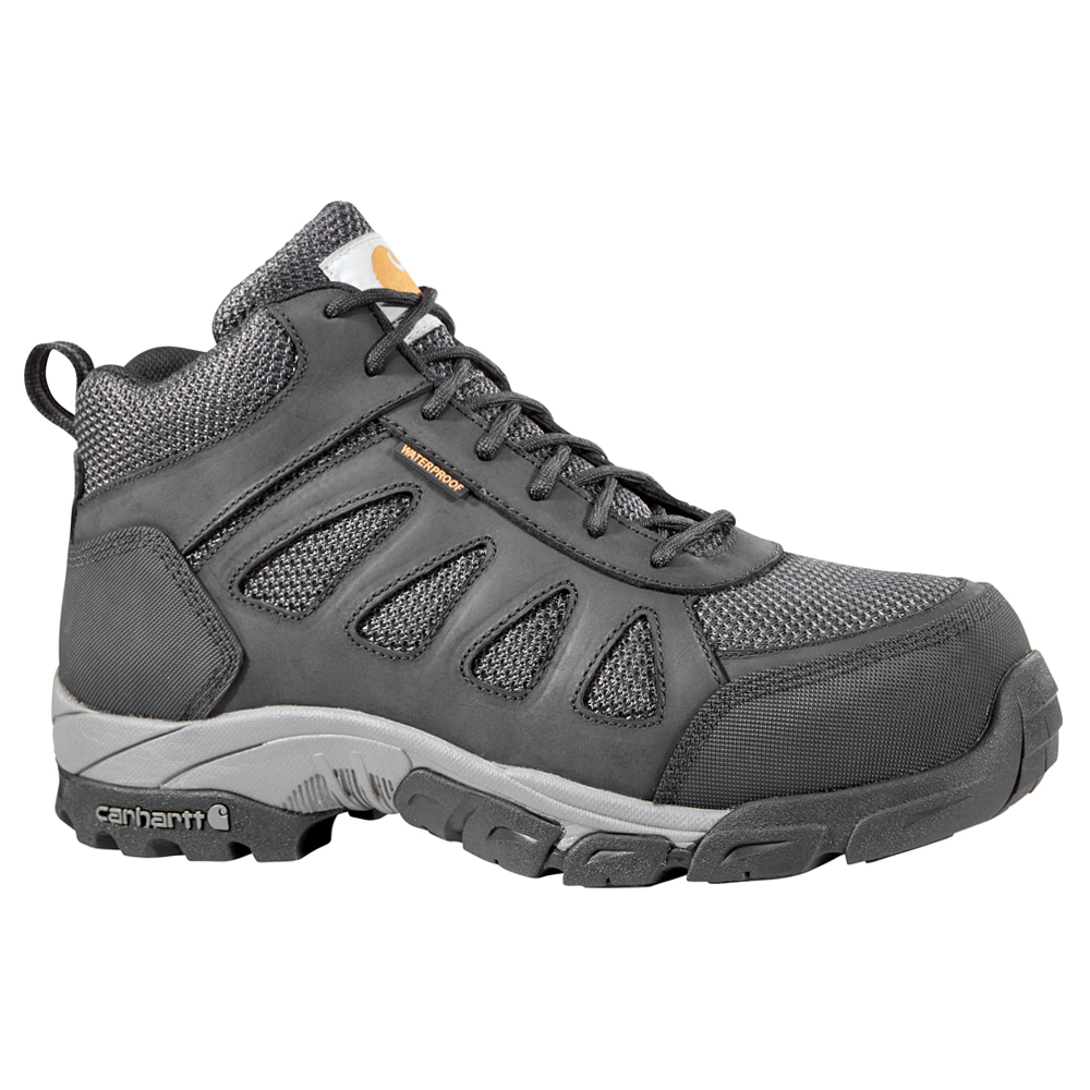 lightweight black hiking boots