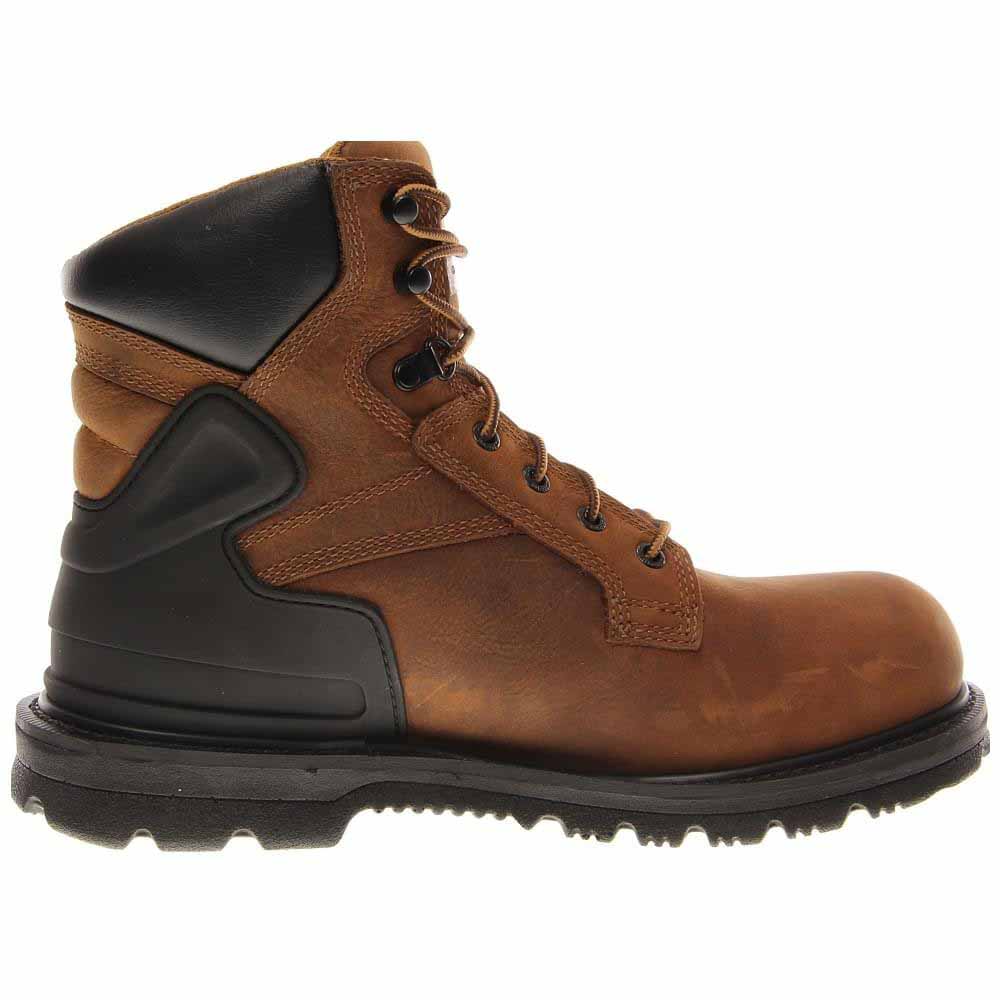 Carhartt 6-дюймовая водонепроницаемая рабочая обувь со стальным носком Eh Work Mens Brown Work Safety Shoes CMW62