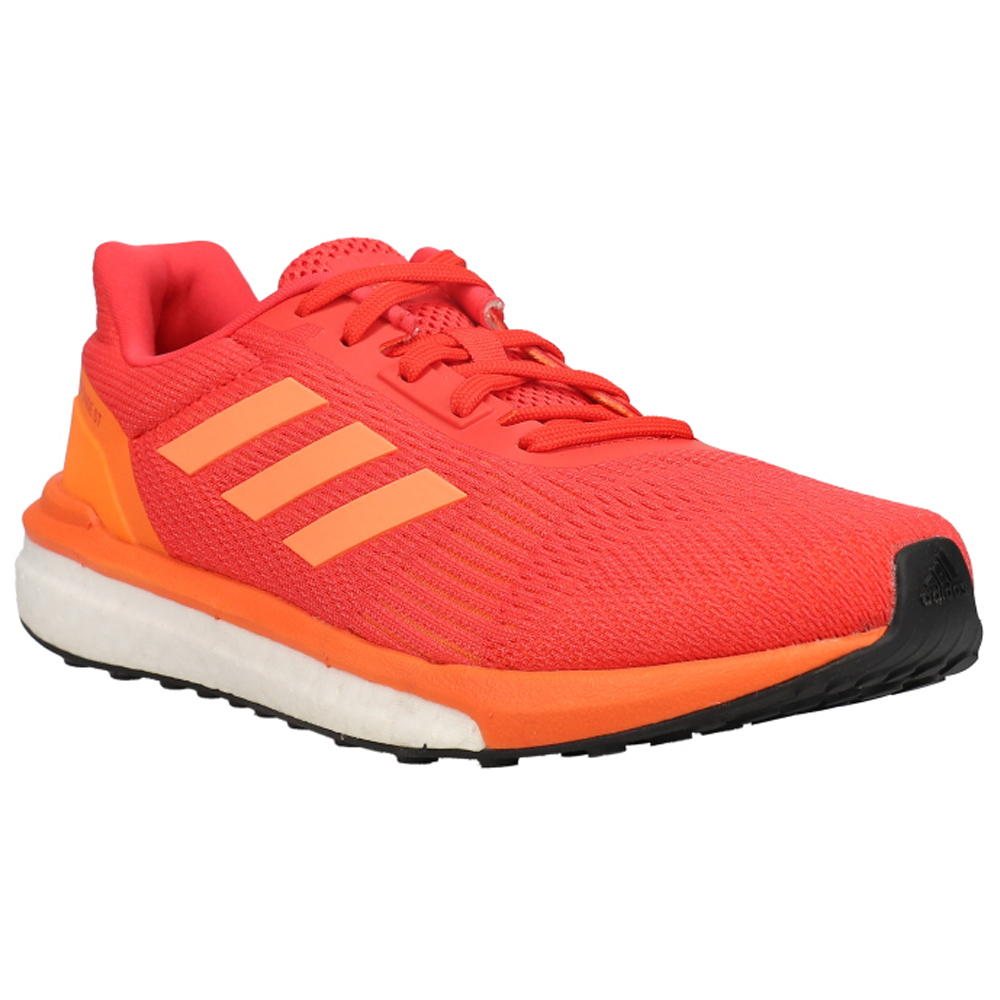adidas Response ST Running Shoes Orange Womens Lace Up Athletic
