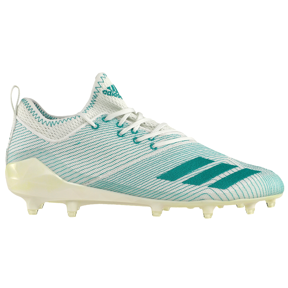 adidas Adizero 5-Star 7.0 Parley Football Cleats Beige, Green Mens Lace Up  Athletic
