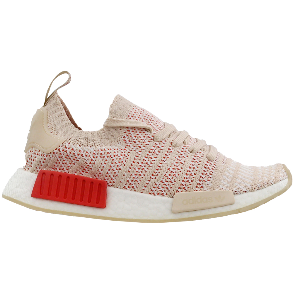 Adidas originals womens nmd r1 2024 stlt primeknit trainer linen  linen