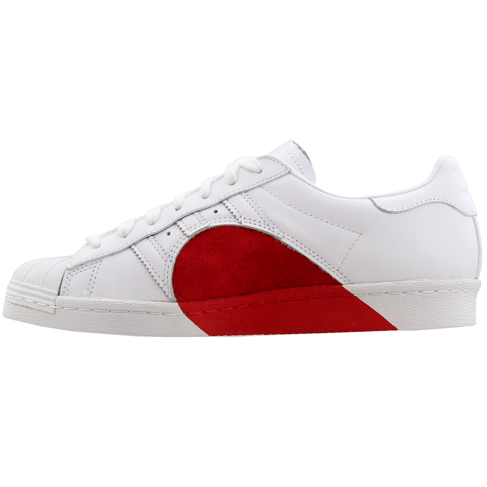 adidas superstar 80s half heart