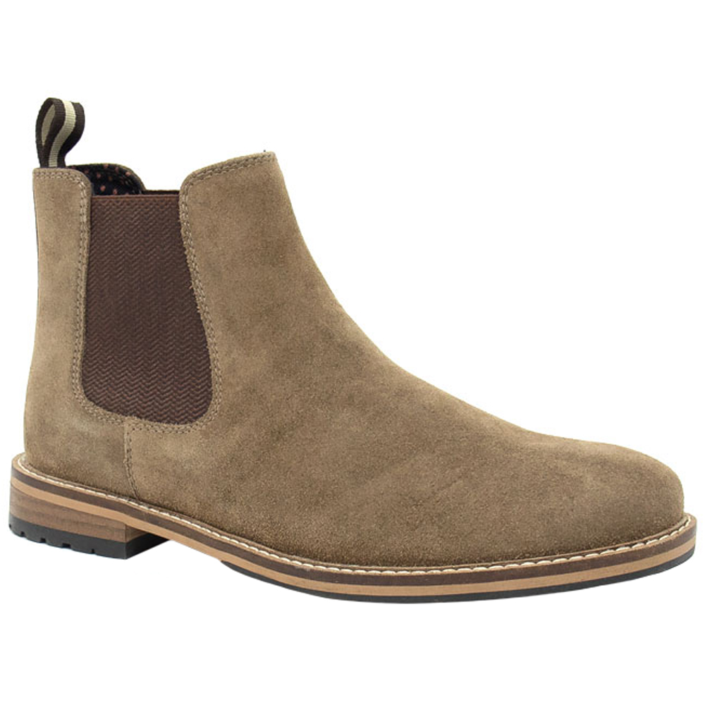 crevo rory water resistant leather chelsea boot