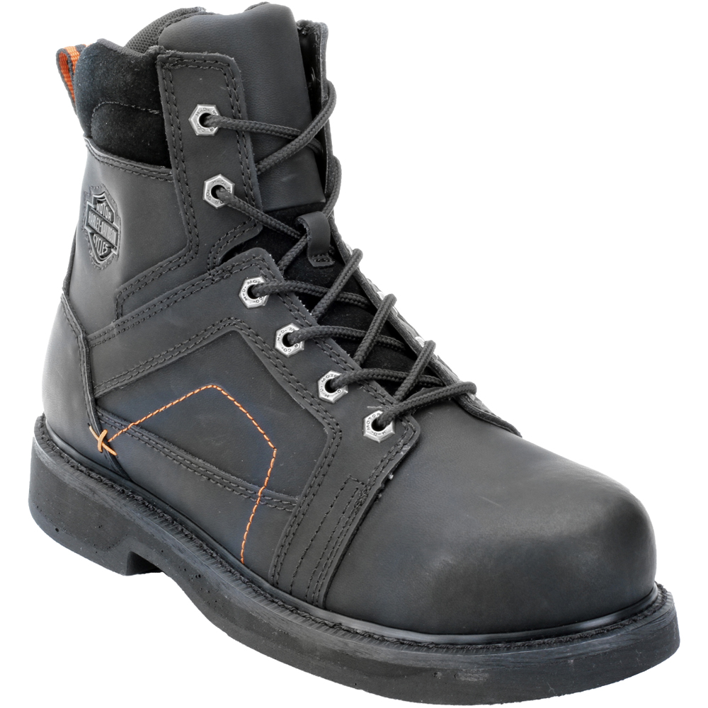zippered work boots