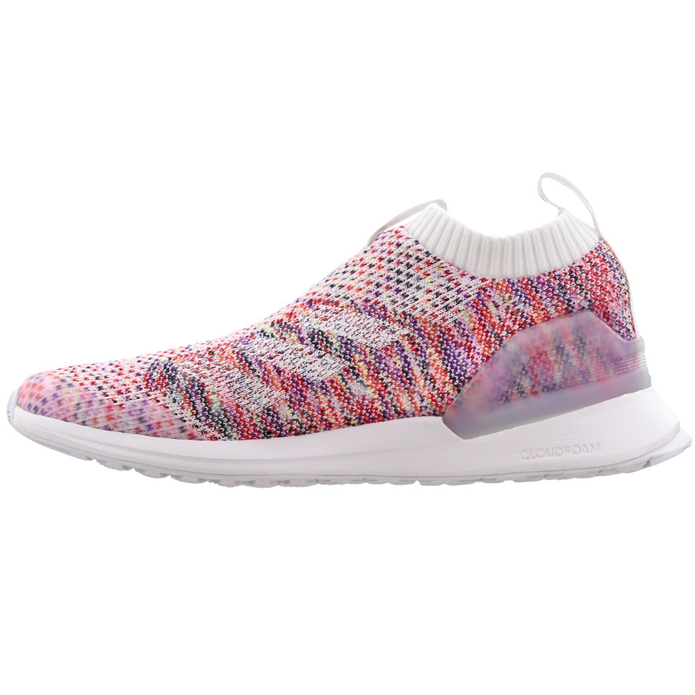 adidas Rapidarun Slip On Running Shoes (Big Kid) White Girls Slip On  Sneakers