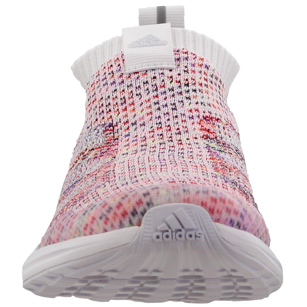 adidas Rapidarun Slip On Running Shoes (Big Kid) White Girls Slip On  Sneakers