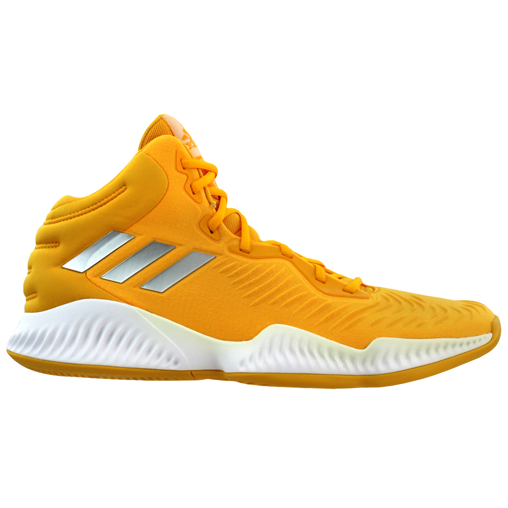 Adidas Sm Mad Bounce 18 Team y Basketball Shoes Gold Mens Lace Up Athletic Adidas Sm Mad Bounce 18 Team y Basketball Shoes Gold Mens Lace Up Athletic