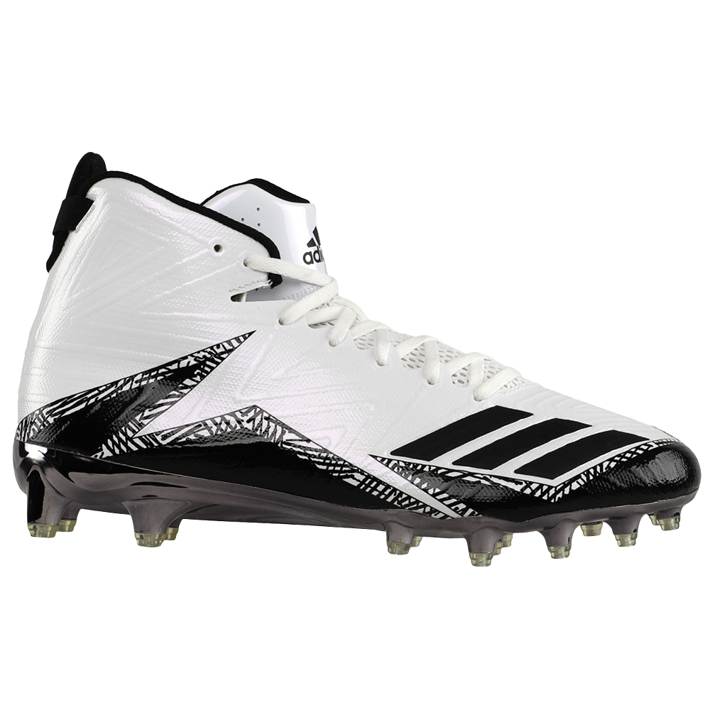 freak x carbon mid cleats white