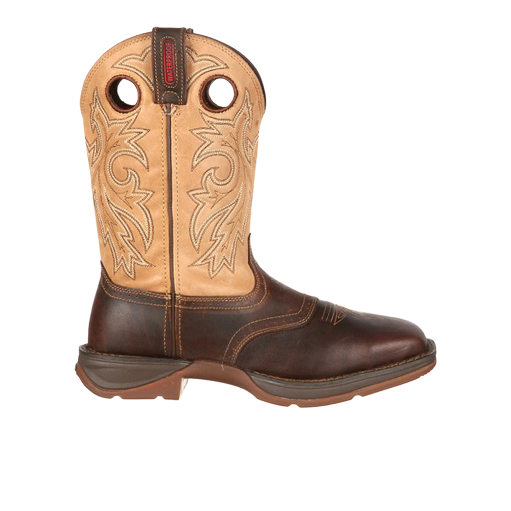 Durango Men's Rebel by Saddle Up Western Boot - Brown and tan