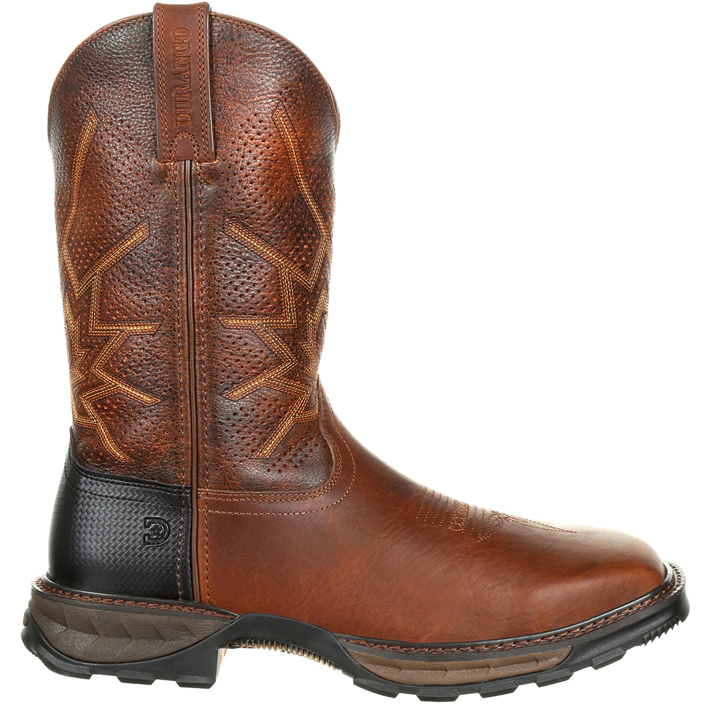 men's maverick xp square toe waterproof lacer work boots
