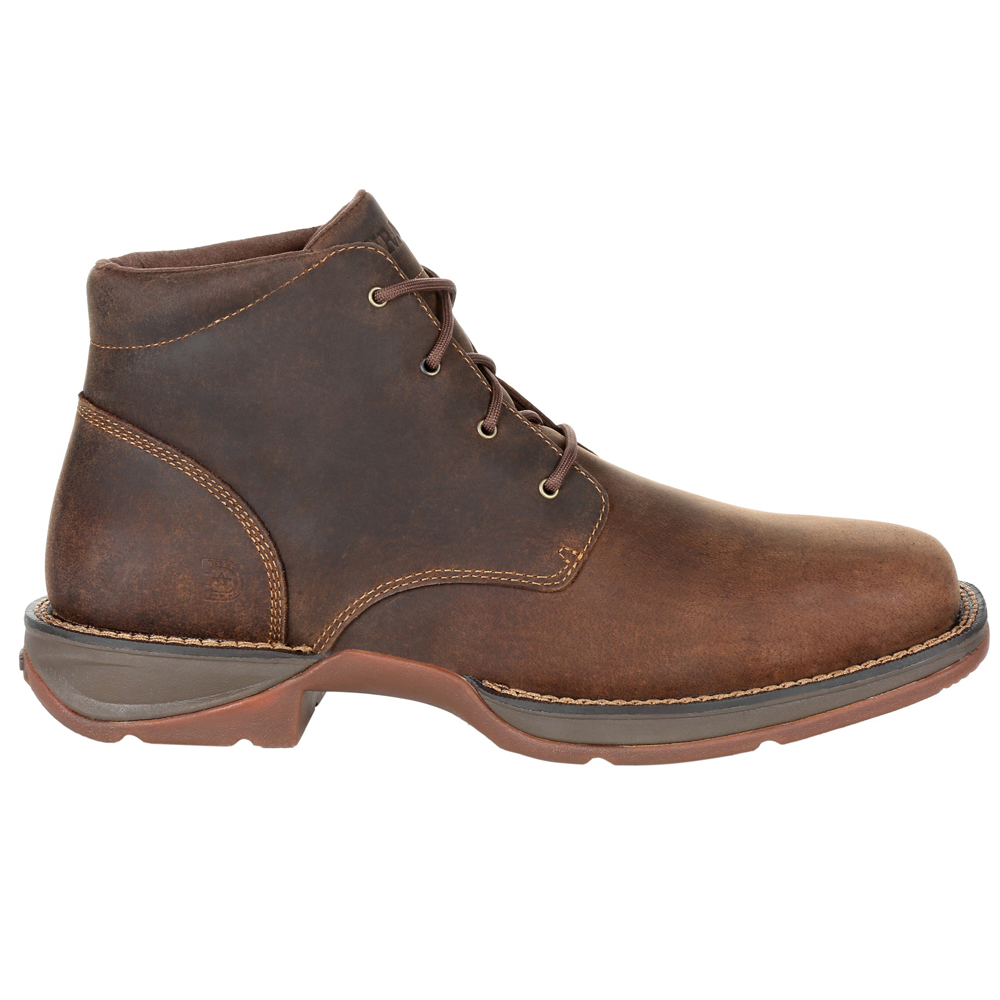 Durango Men's Red Dirt Rebel Square Toe Brown Chukka Boots