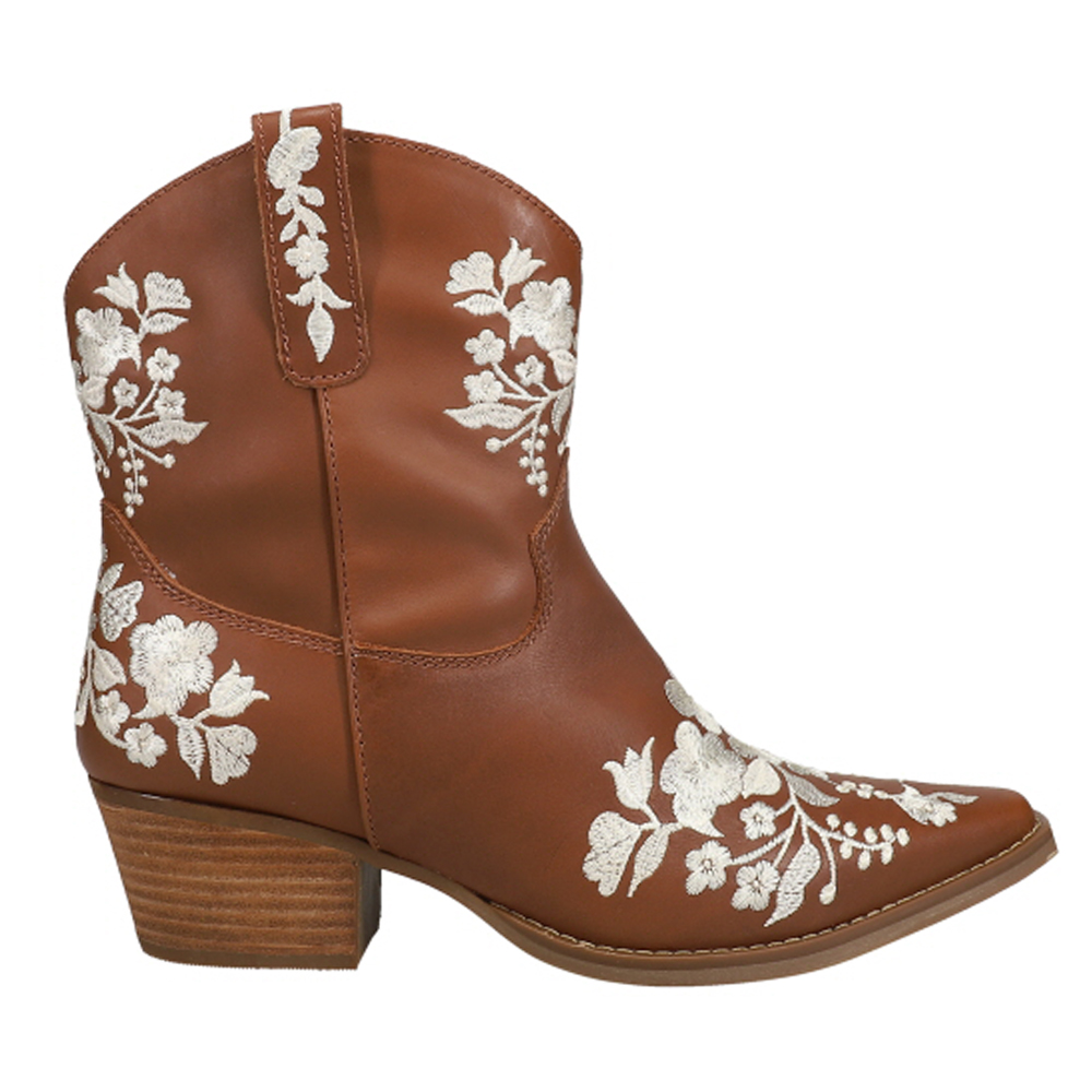 brown cowboy booties