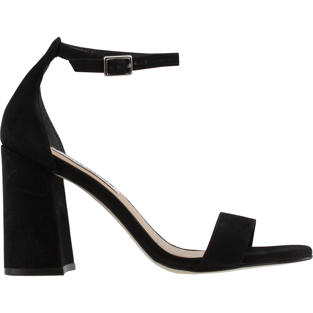 steve madden black block heel