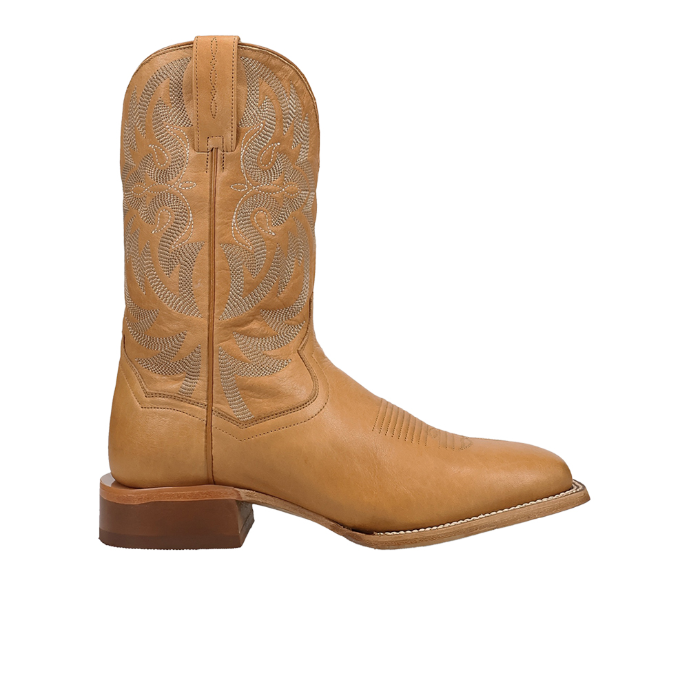 Dan Post Boots Sonara Leather Square Toe Pull On Cowboy Boots