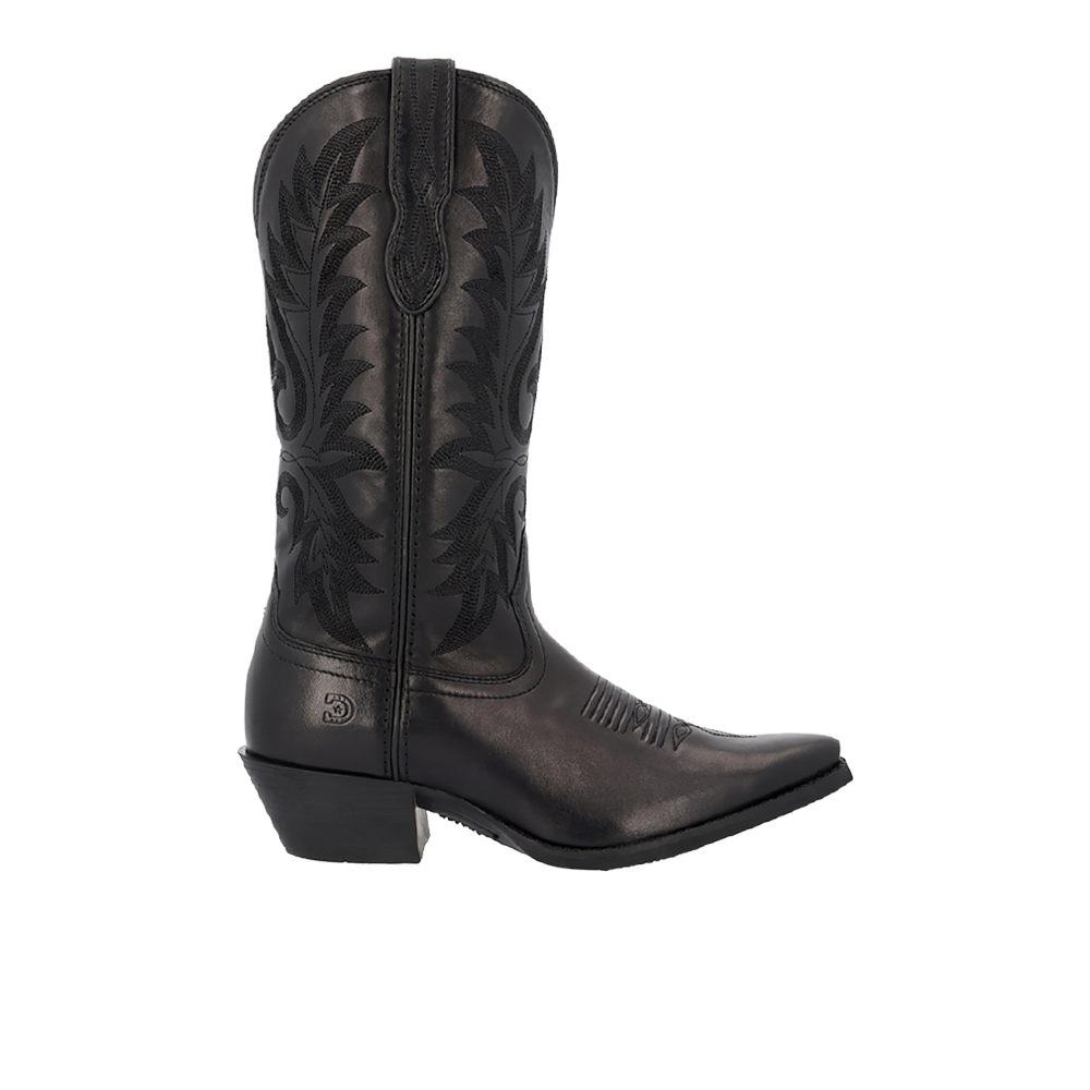 Durango Shyloh Embroidered Snip Toe Pull On Cowboy Boots