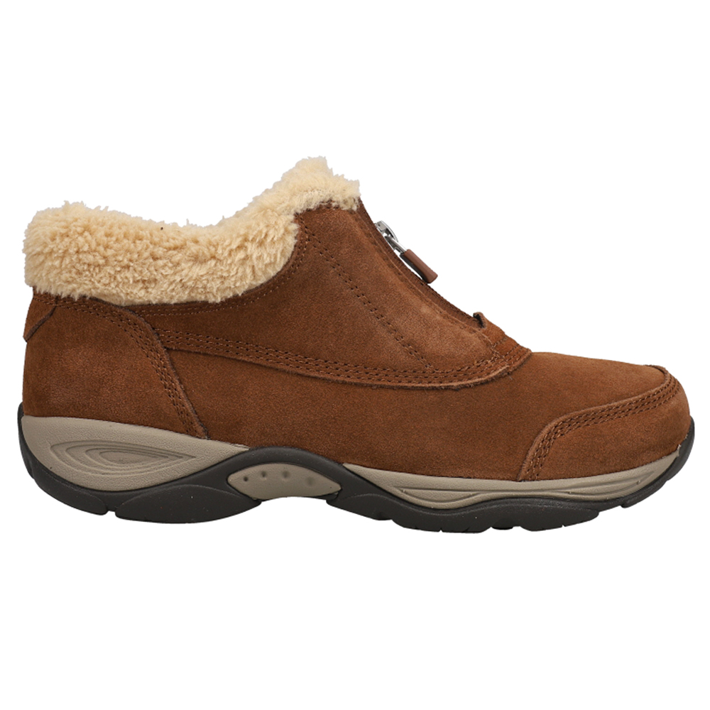 Easy Spirit Exclaim Cold Weather Booties - Brown - Ankle Boots