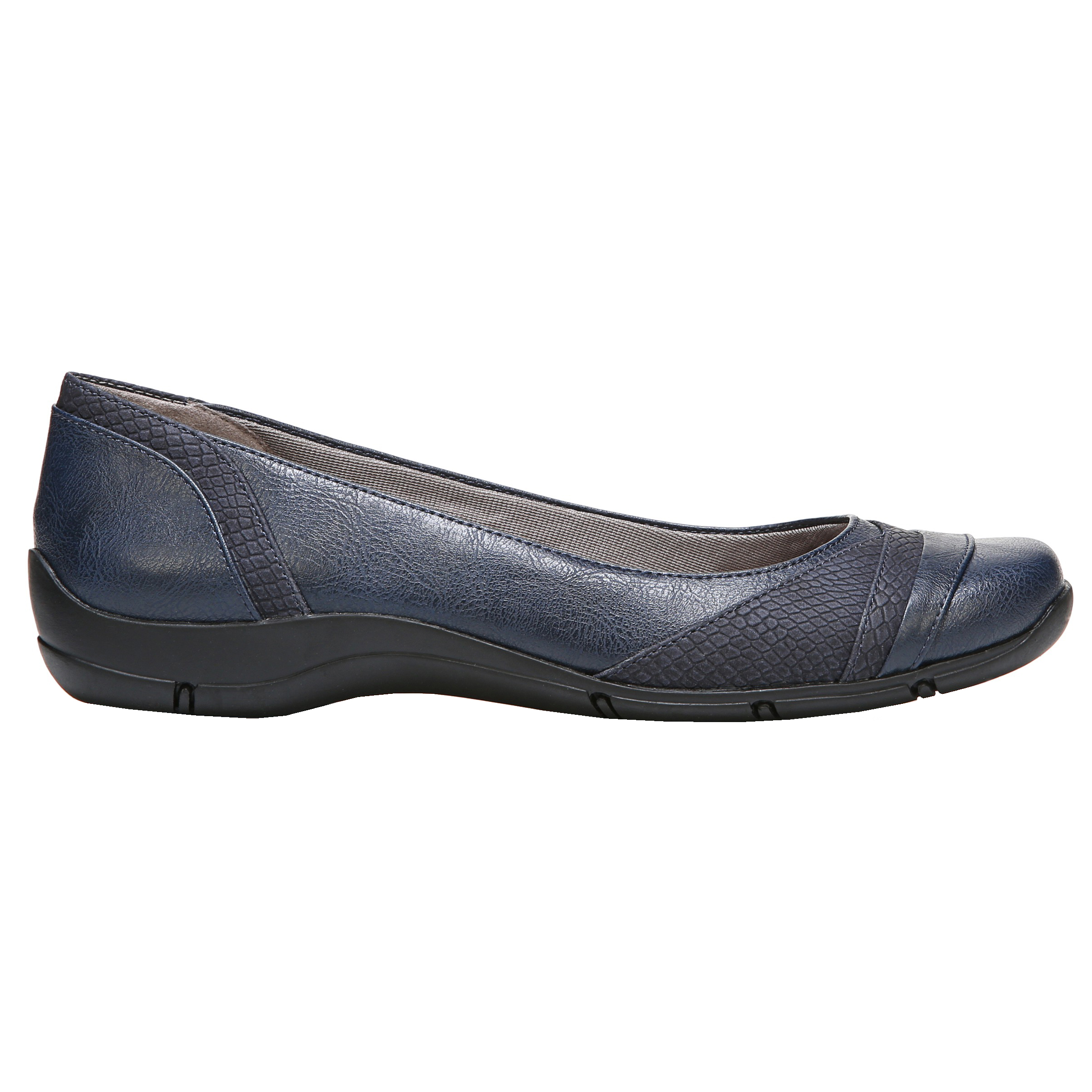 lifestride navy flats