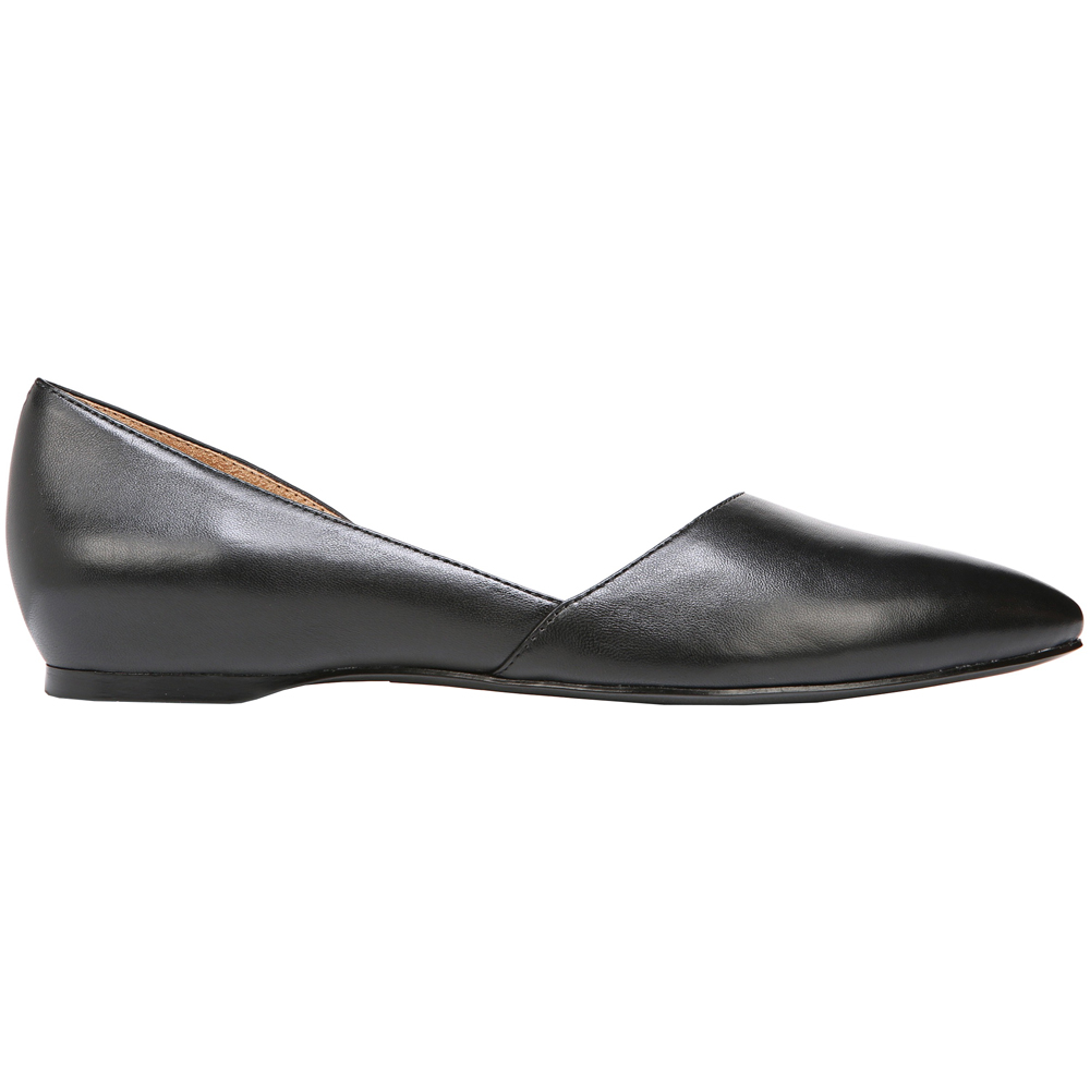 naturalizer samantha flats black