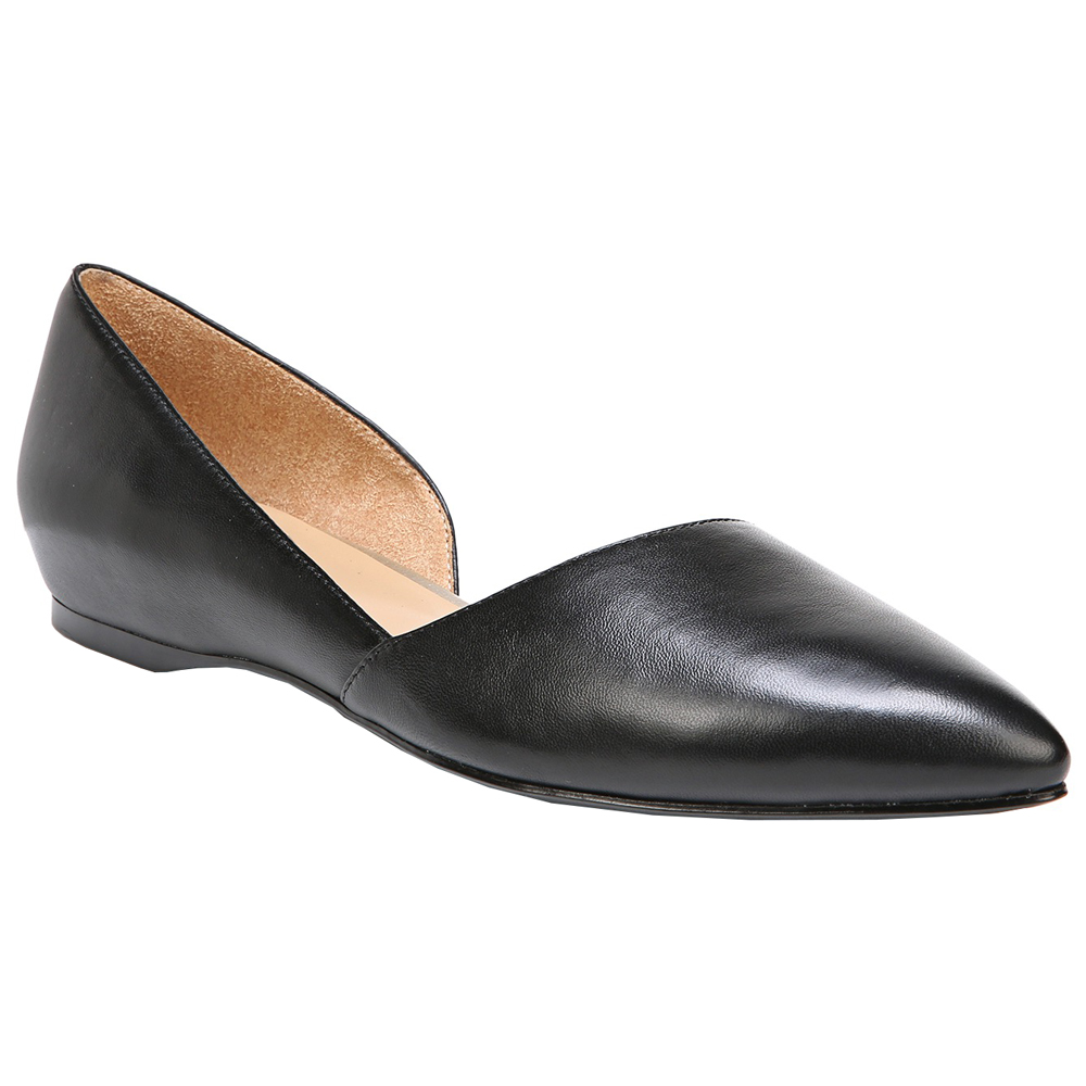 naturalizer samantha flats black