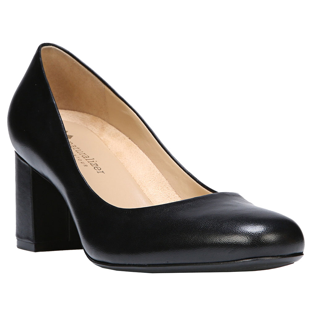 naturalizer whitney block heel pump