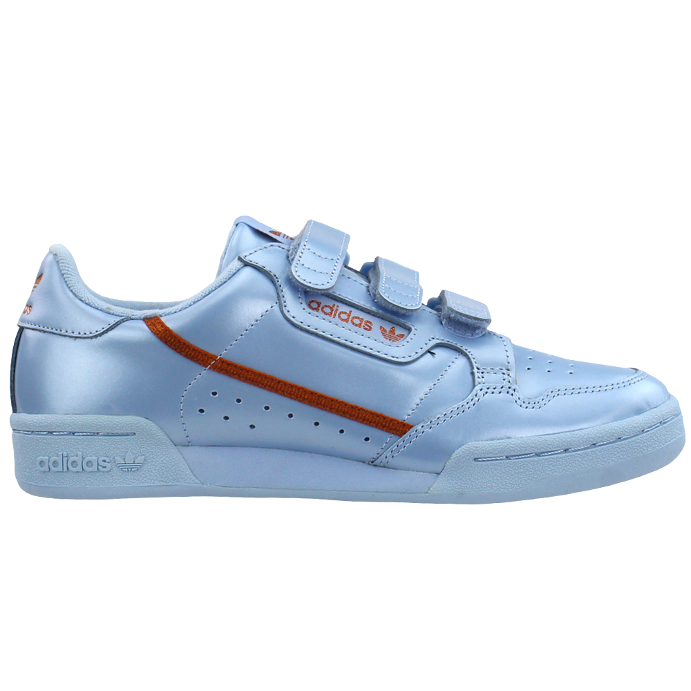 Shop Blue adidas Continental 80 Strap Slip On Sneakers