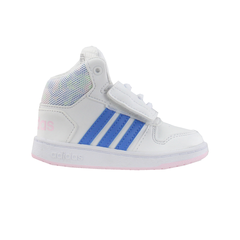 Adidas Hoops Mid 2 0 Infant Toddler White Mens Lace Up Sneakers