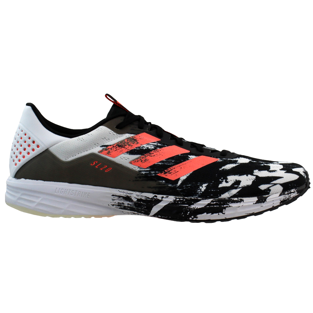 adidas SL20 Running Shoes Black, Grey Mens Lace Up Athletic