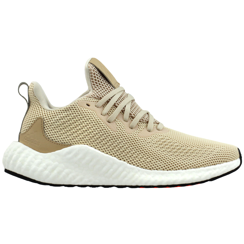 beige athletic shoes