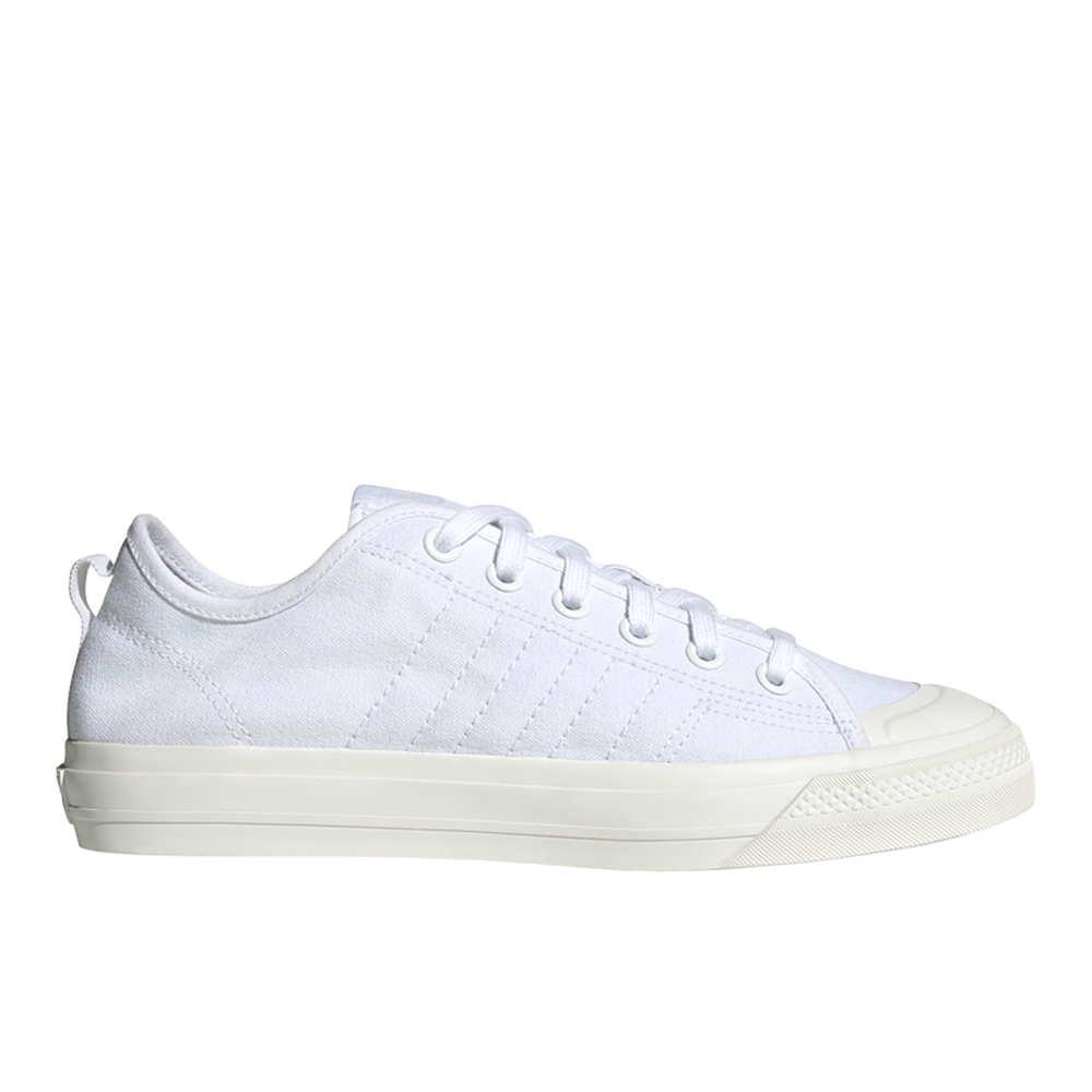 adidas Nizza Rf Lace Up Mens White Sneakers Casual Shoes  display picture 2