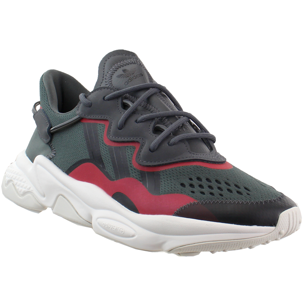 adidas Ozweego Sneakers Grey Womens Lace Up, Sportstyle Sneakers