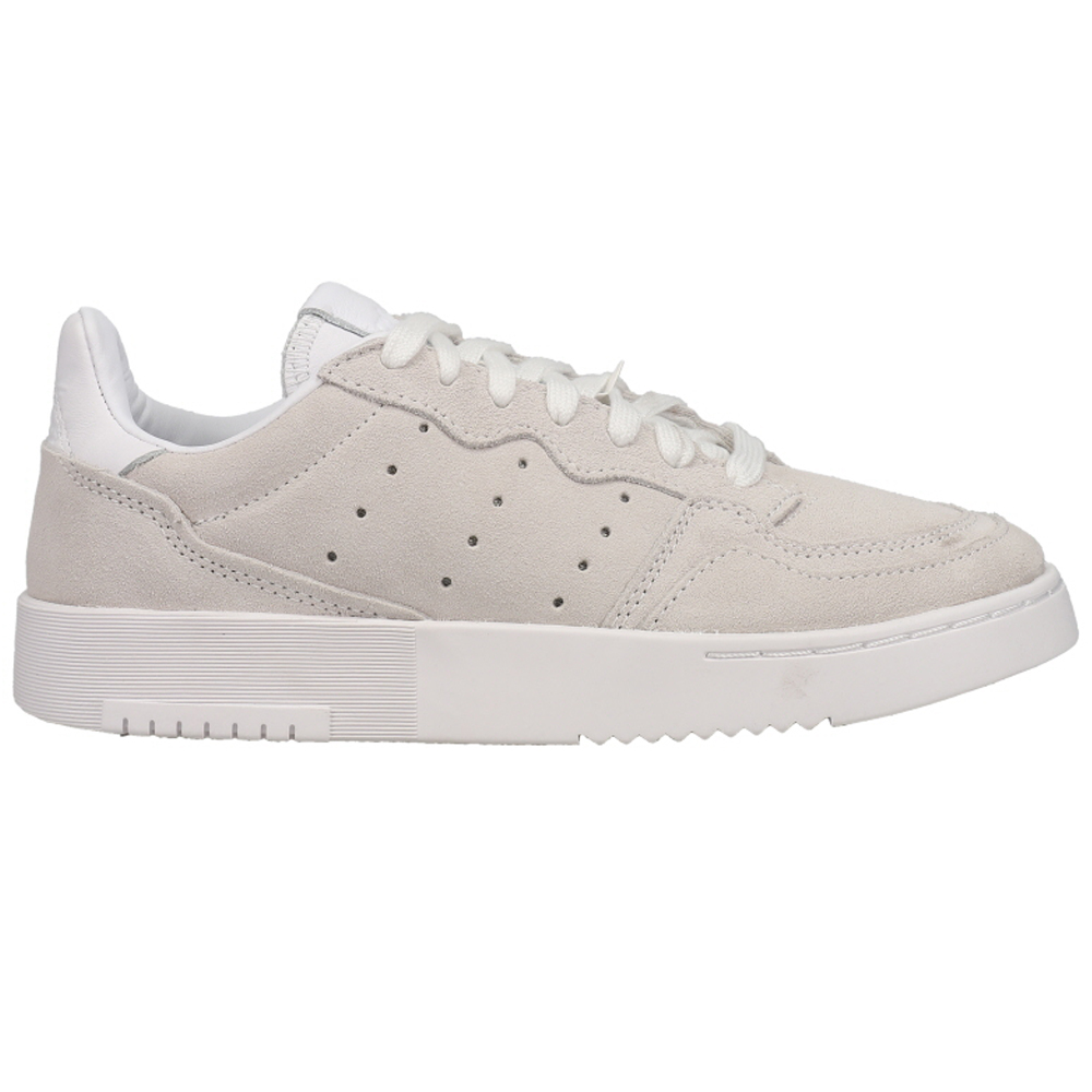 adidas Supercourt Sneakers White Mens Lace Up, Sportstyle Sneakers