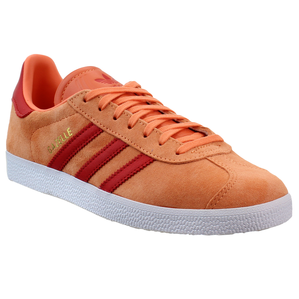 orange suede adidas