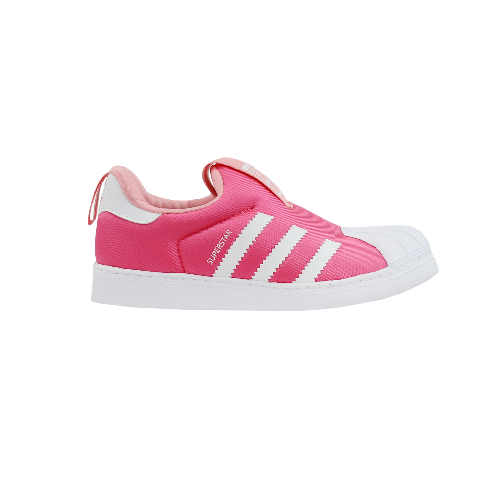 adidas Superstar 360 Slip On Sneakers (Toddler) Pink Girls Slip On Sneakers